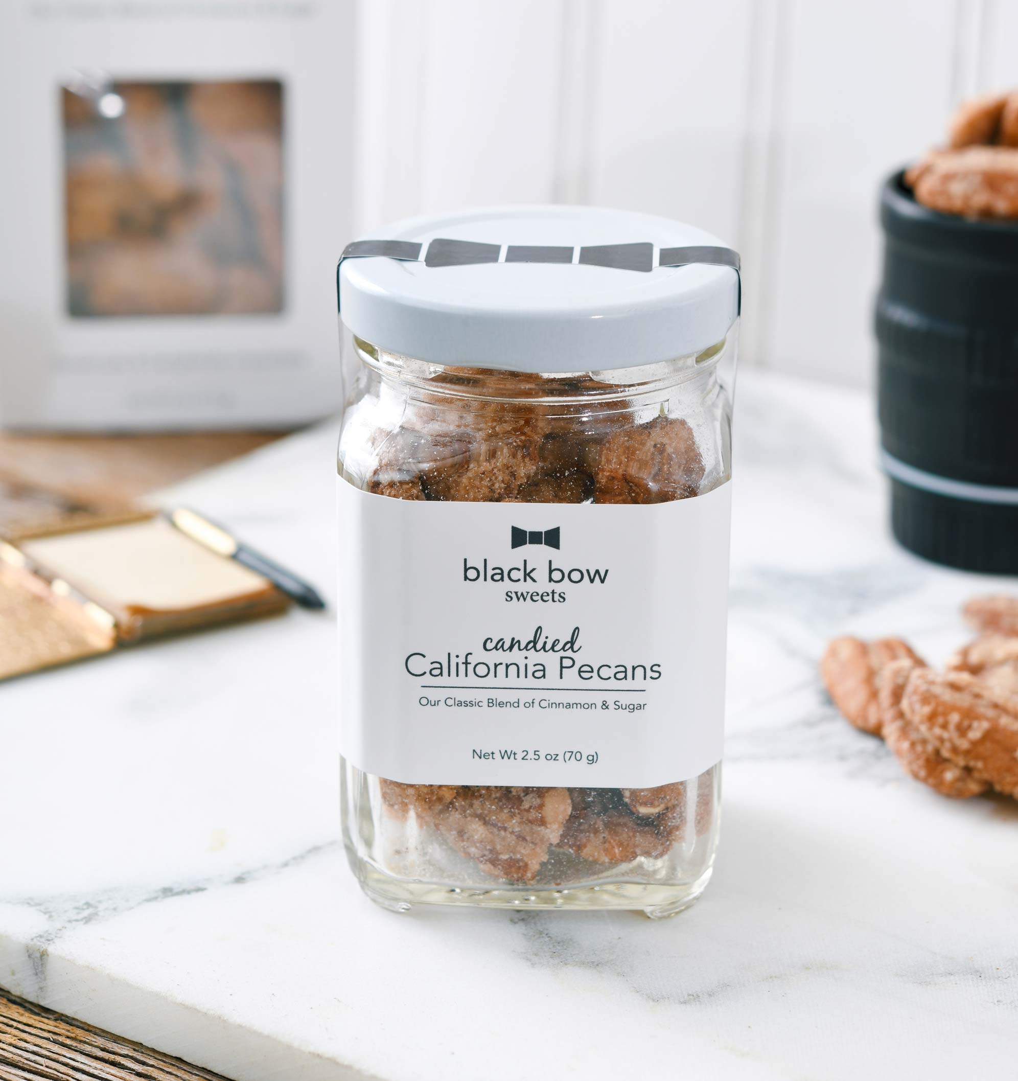 candied California pecans