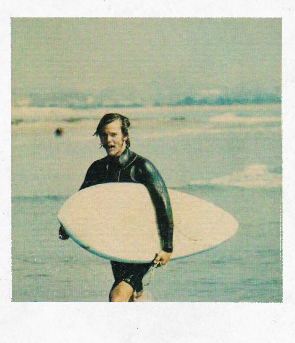 vintage surfer photo
