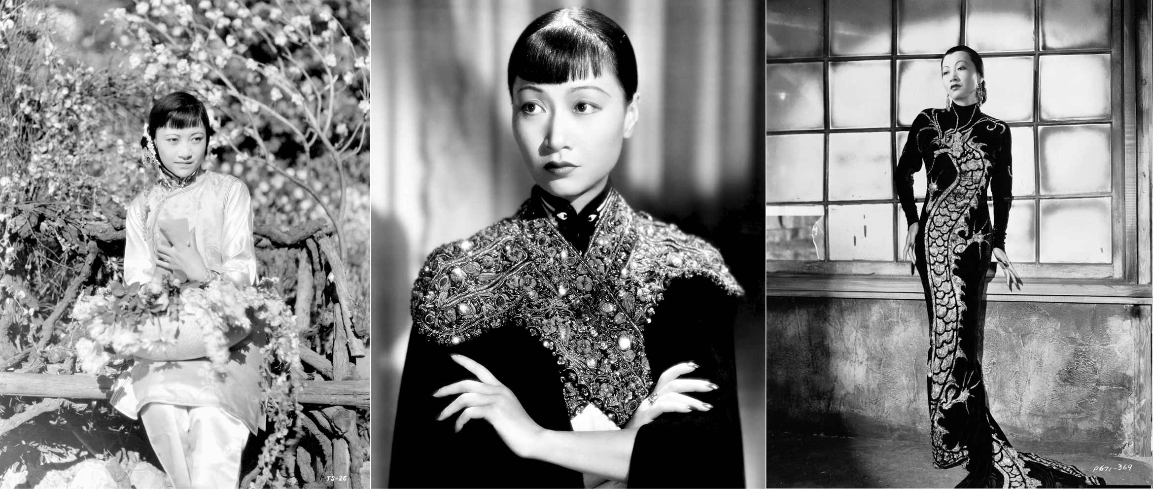 Anna May Wong triptych