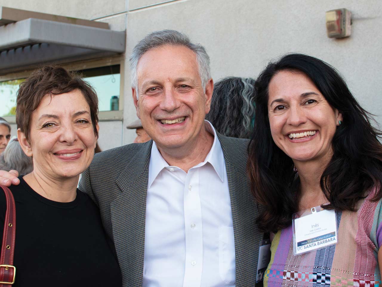 Chancellor Assanis at the New Faulty Orientation