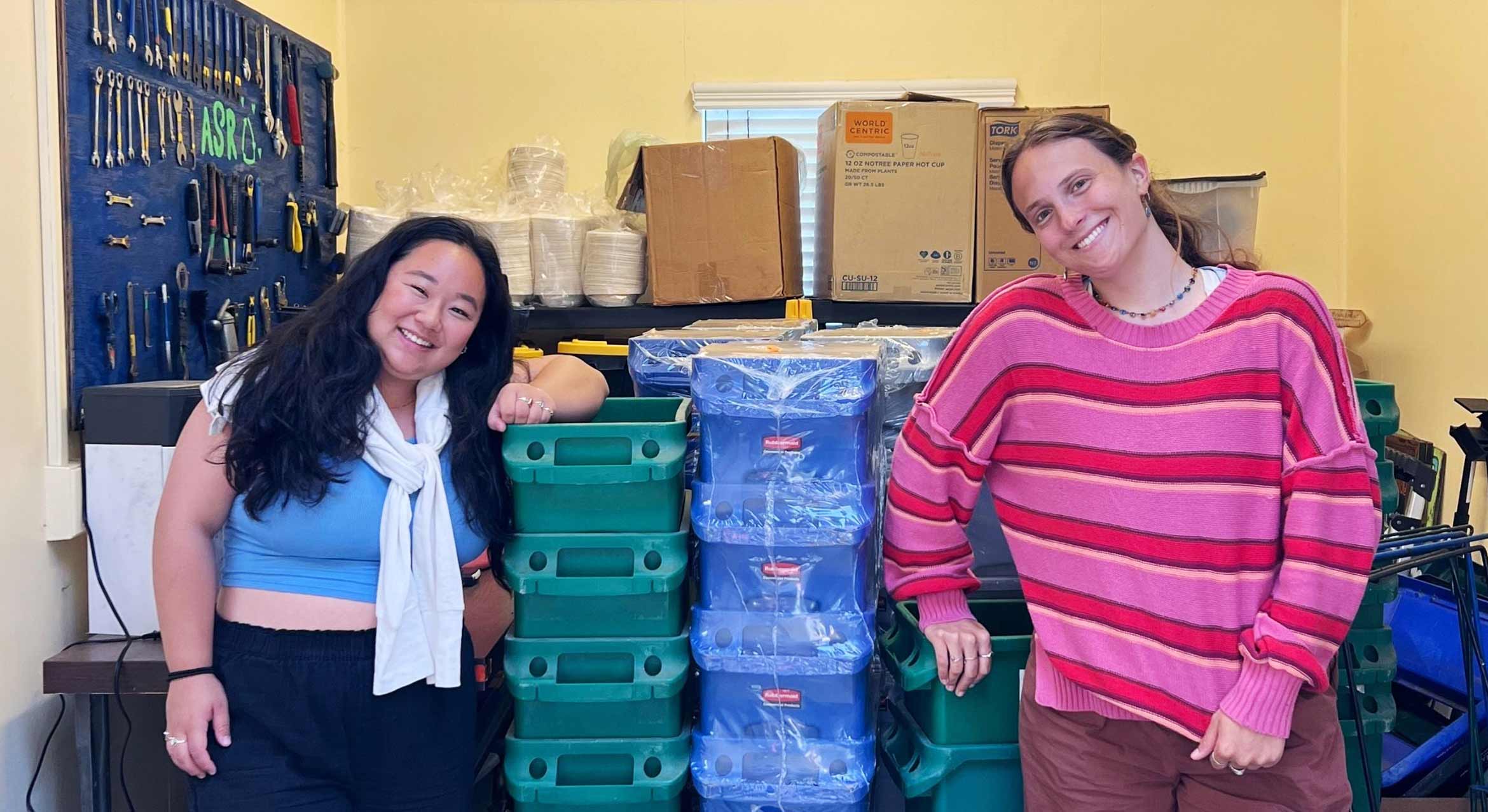 Kaili Mikami and Lauren Buyalos