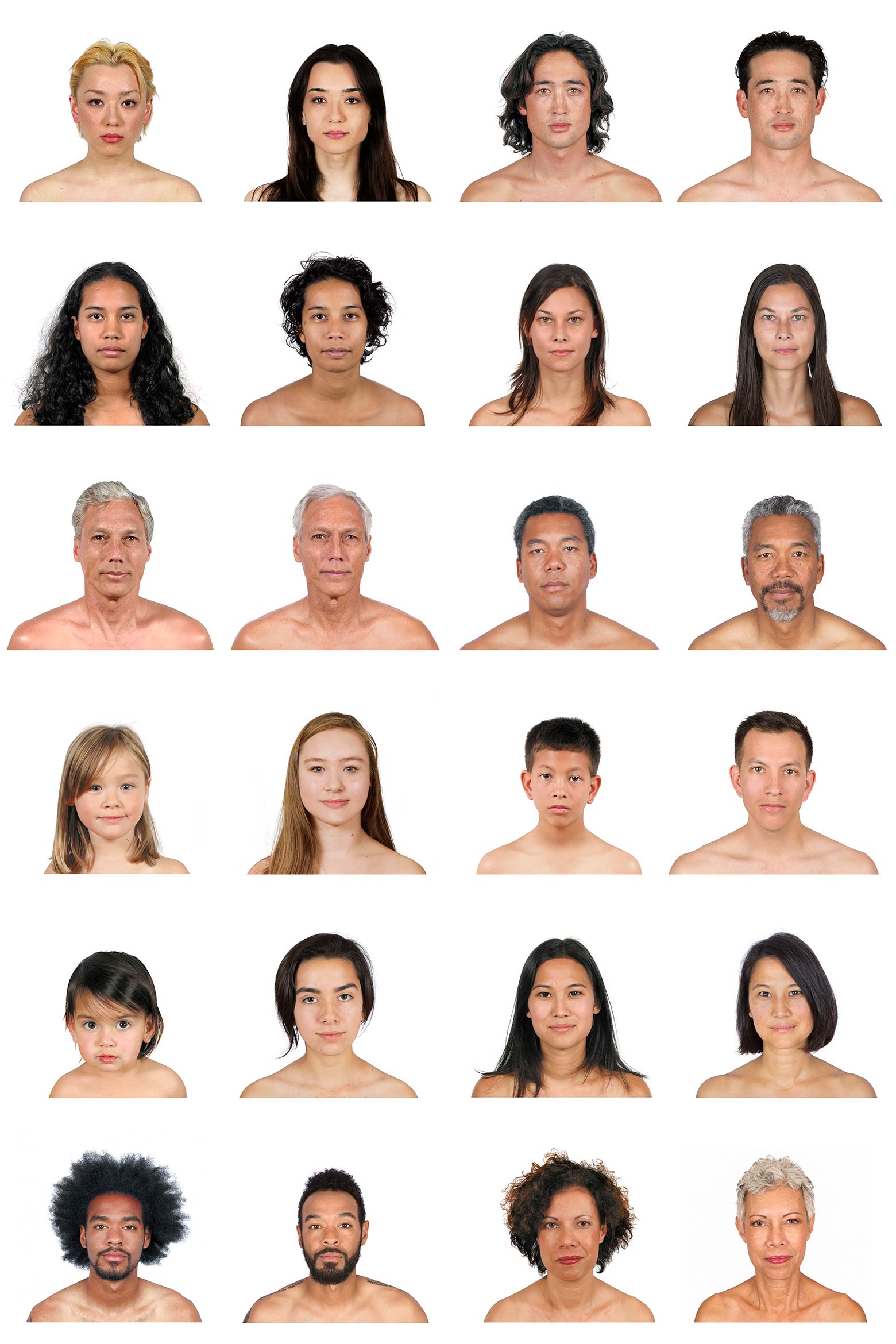 A collage of Hapa.me photos