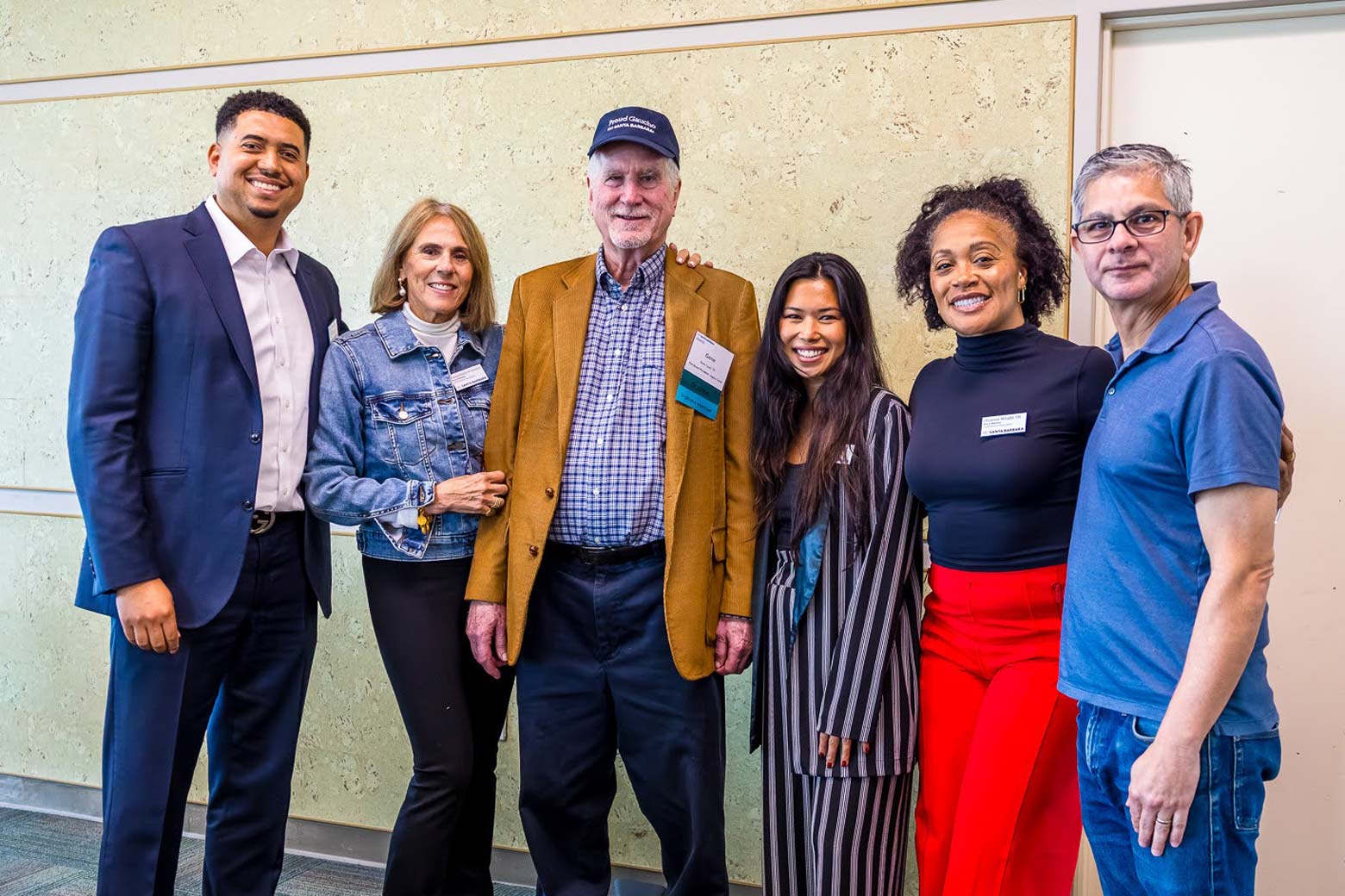 A group of UCSB alums of different ages
